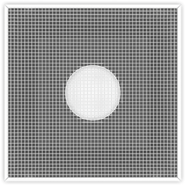 Cube Core Ceiling Return Grille