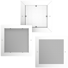 Aluminum ceiling grilles