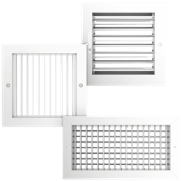 Aluminum ceiling grilles