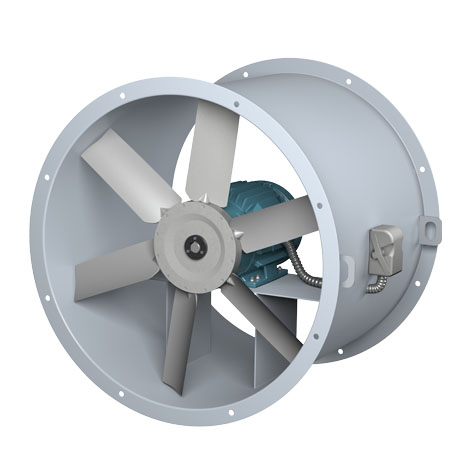 Tubeaxial Commercial Fan, Direct Drive