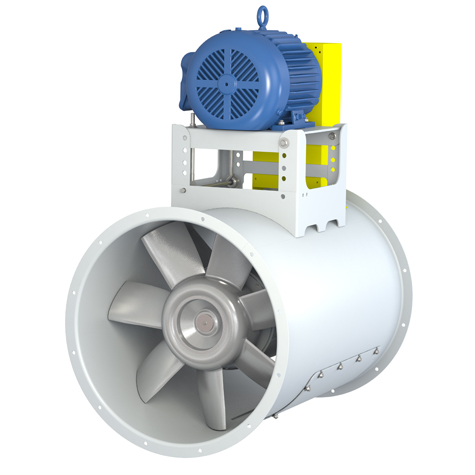Type P Tubeaxial Fan, Belt Driven