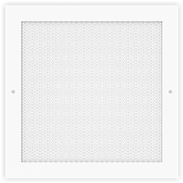 perforated face grille