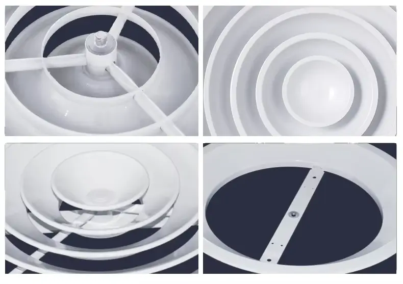 Round Ceiling Diffuser Features